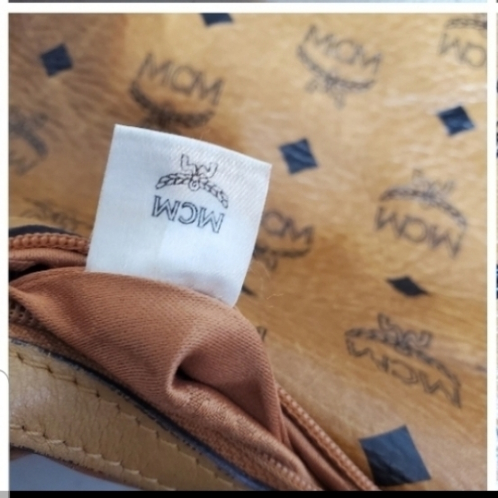 MCM COGNAC VISETOS kiara hobo bag - Picture 11 of 12